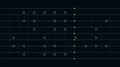 High Tech Circuit Board Data Flow Animation Stock Footage 339873779