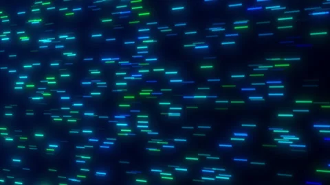 High Tech Computer Data Flow Background Computer Data Flow Stock Footage 349016303
