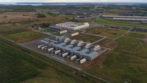 High-tech computing facility hosting AI and cloud servers, Denmark Stock Footage 318620209