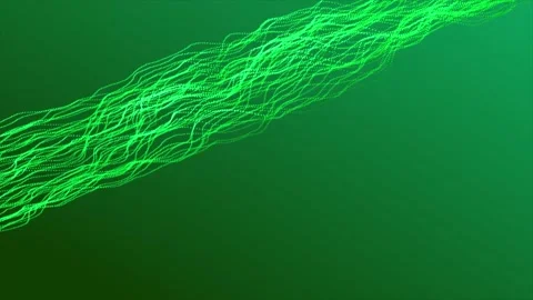 High-Tech Cybernetic Particle Stream Stock Footage 315622519