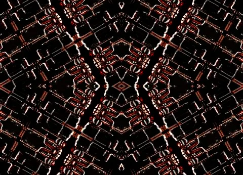 High Tech Decorative Pattern Stock Illustration