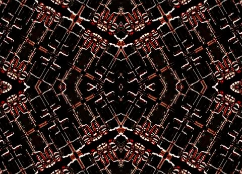 High Tech Decorative Pattern Stock Illustration