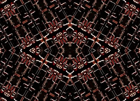 High Tech Decorative Pattern Stock Illustration