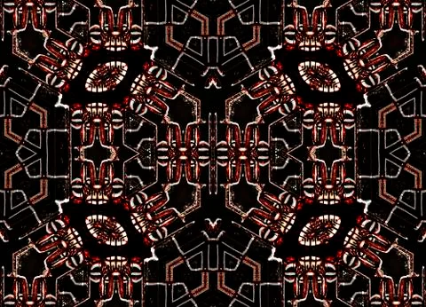 High Tech Decorative Pattern Stock Illustration