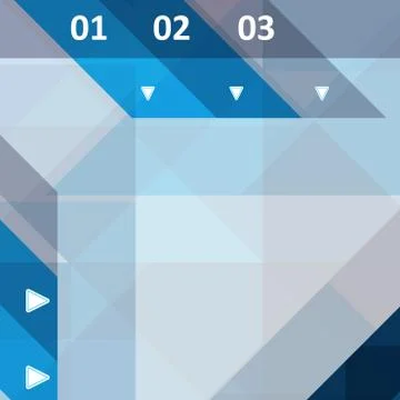 High Tech design for infographics Stock Illustration