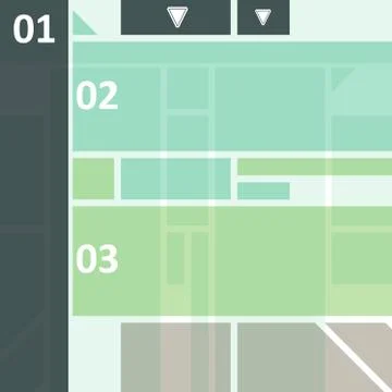 High Tech design for infographics Illustrazione stock