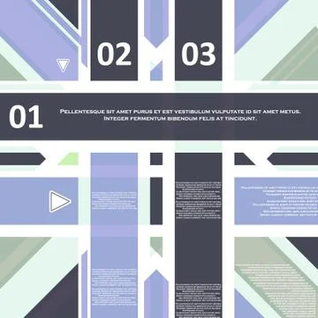 High Tech design for infographics, website template, vector illustration eps10 Stock Illustration