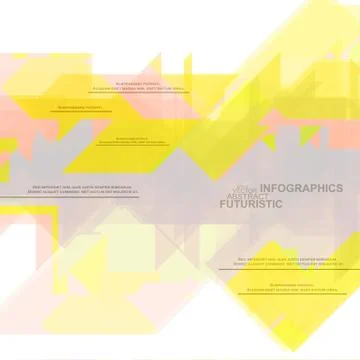 High Tech design for infographics, website template, vector illustration eps10 스톡 일러스트