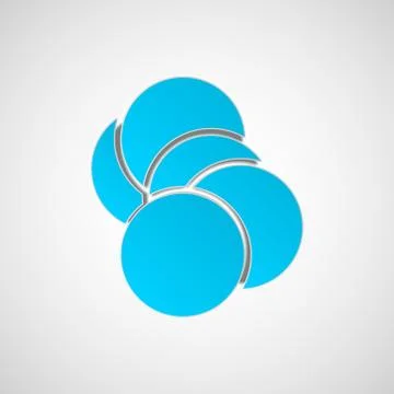 High Tech design for science Stock Illustration