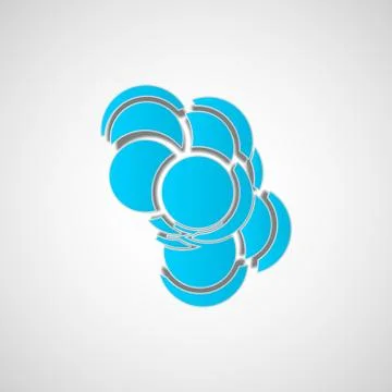 High Tech design for science Stock Illustration