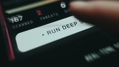 High Tech Display of Encrypted File Size Dashboard in a Wide - Secure Detail Stock Footage 336982699