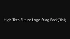 High Tech Future Logo Sting Pack(3in1) Stock After Effects