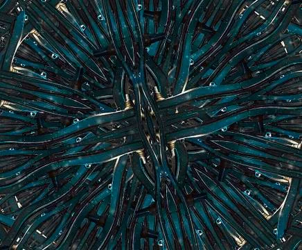 High tech futuristic background Stock Illustration