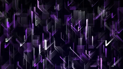 High tech futuristic data design background loop. Violet color. Creative cy.. Stock Footage 245944957