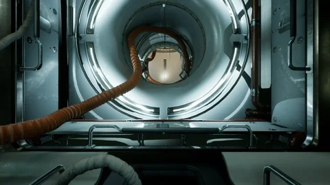 High-Tech Gravity Room in Futuristic Space Station 스톡 동영상 115336699