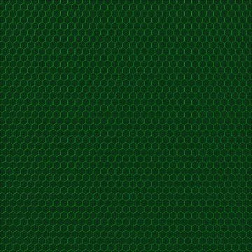 High tech green honeycomb mesh texture with hexagonal grid pattern for digital Stock Illustration