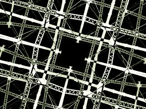 High tech grid background Illustrazione stock