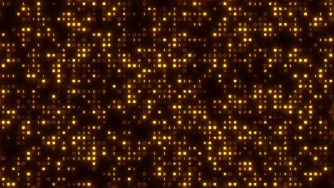 High-tech HUD grid animation. Technology and data processing theme 動画素材 232382262