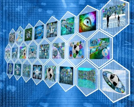 High-tech Stockillustratie