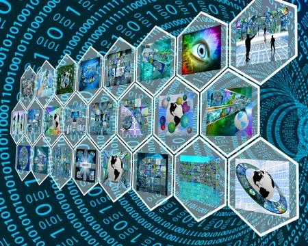 High-tech Stockillustratie
