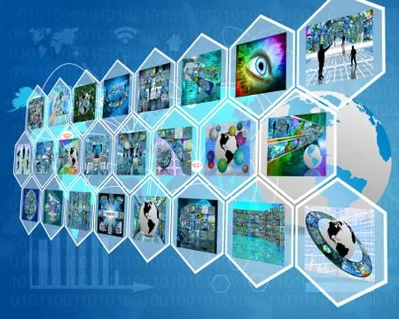 High-tech Stockillustratie