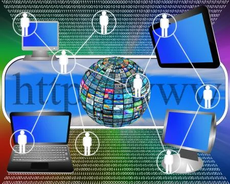 High tech Stock Illustration