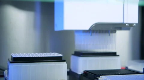 High tech laboratory Stock Footage 47202992