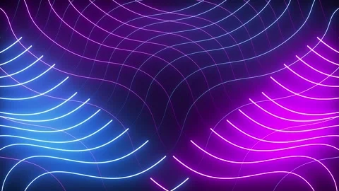 High-Tech Laser Beams and Light Trails | Neon Sci-Fi Digital Glow 4K 動画素材 304948900