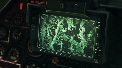 High Tech Missile Weapon Interface Blows Up Military Tank Target On A Road Video stock 170713769