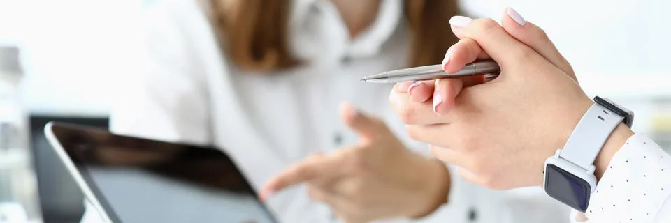 High-tech modern tablet Stock Photos