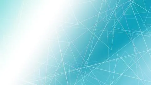 A high-tech network pattern of thin lines and triangles spreads across vivi.. 스톡 일러스트