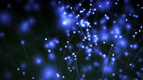 High Tech Particle and lines Background 스톡 동영상 46044176