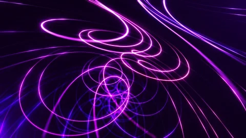 High tech particle background, swirling surface of dots forming complex Stock Footage 308156912