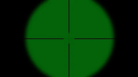 High-tech riflescope with alpha channel, version5 Stock Footage 87829305