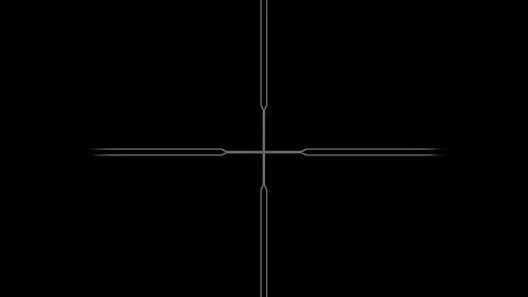 High-tech riflescope with alpha channel, version5 Stock Footage 87829315