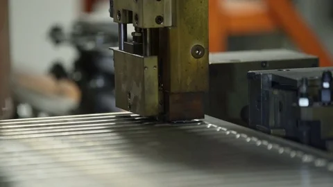 High-tech robotic line for welding of heating radiators Stock Footage 85285689