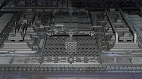 High Tech Surface Forward 库存影片 57689433