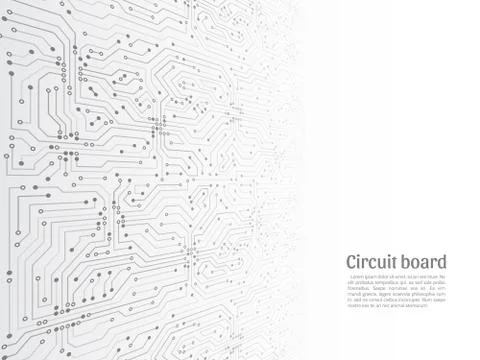 High-tech technology abstract background. Stock-Illustration