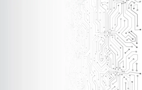 High-tech technology abstract background. Illustrazione stock