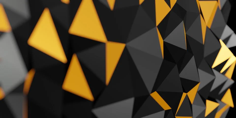 High Tech Technology Abstract Background Cyberpunk Concept 3D Illustration Stock Illustration