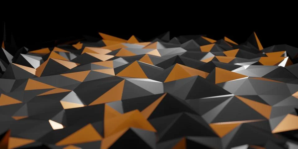 High Tech Technology Abstract Background Cyberpunk Concept 3D Illustration Stock Illustration