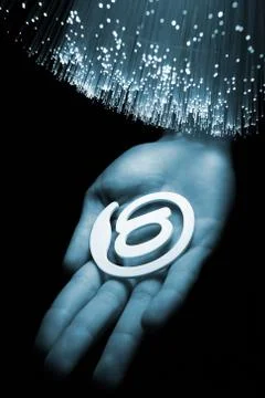 High-tech technology background Stock Photos