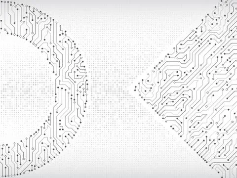 High-tech technology background texture Illustrazione stock