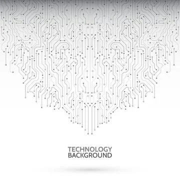 High-tech technology background texture. 스톡 일러스트