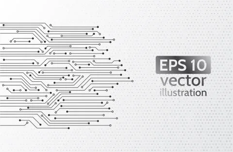 High-tech technology background texture. Stock Illustration