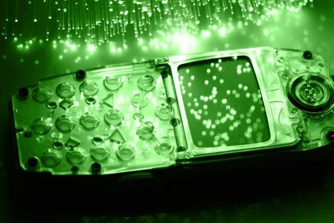 High tech technology backgroundnd Stock Photos