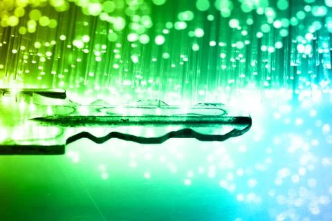 High tech technology backgroundnd Stock Photos