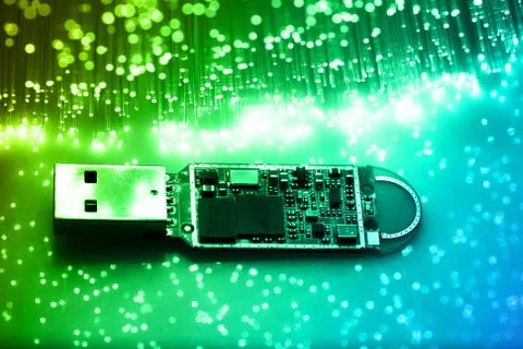 High tech technology backgroundnd Stock Photos