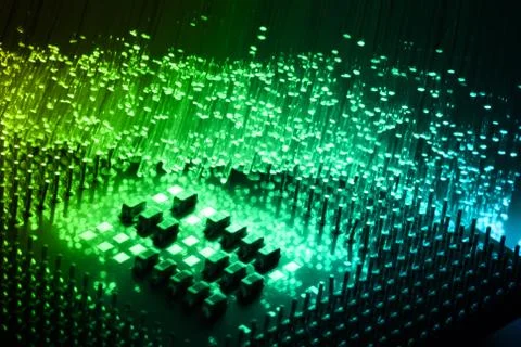 High tech technology backgroundnd Stock Photos