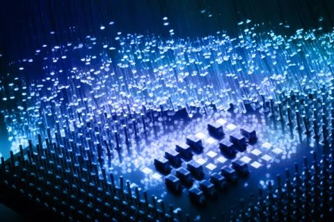 High tech technology backgroundnd Stock Photos